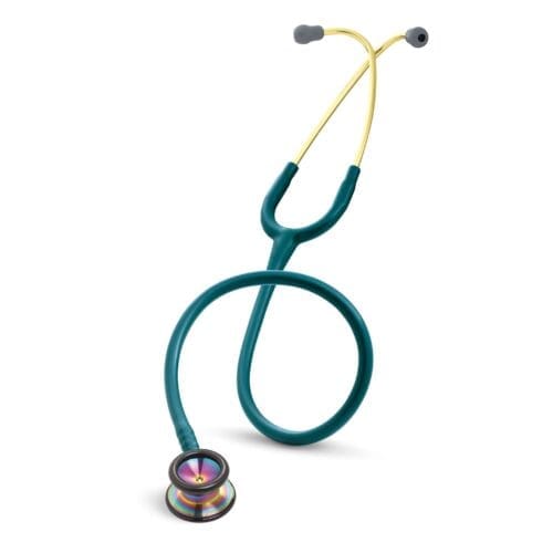 Littmann Classic II Paediatric Stethoscope: Caribbean Blue Rainbow 2153