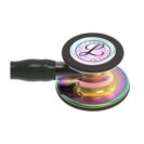 3m Littmann Cardiology Iv Stethoscope Black Rainbow Finish Smoke Stem 6240 3