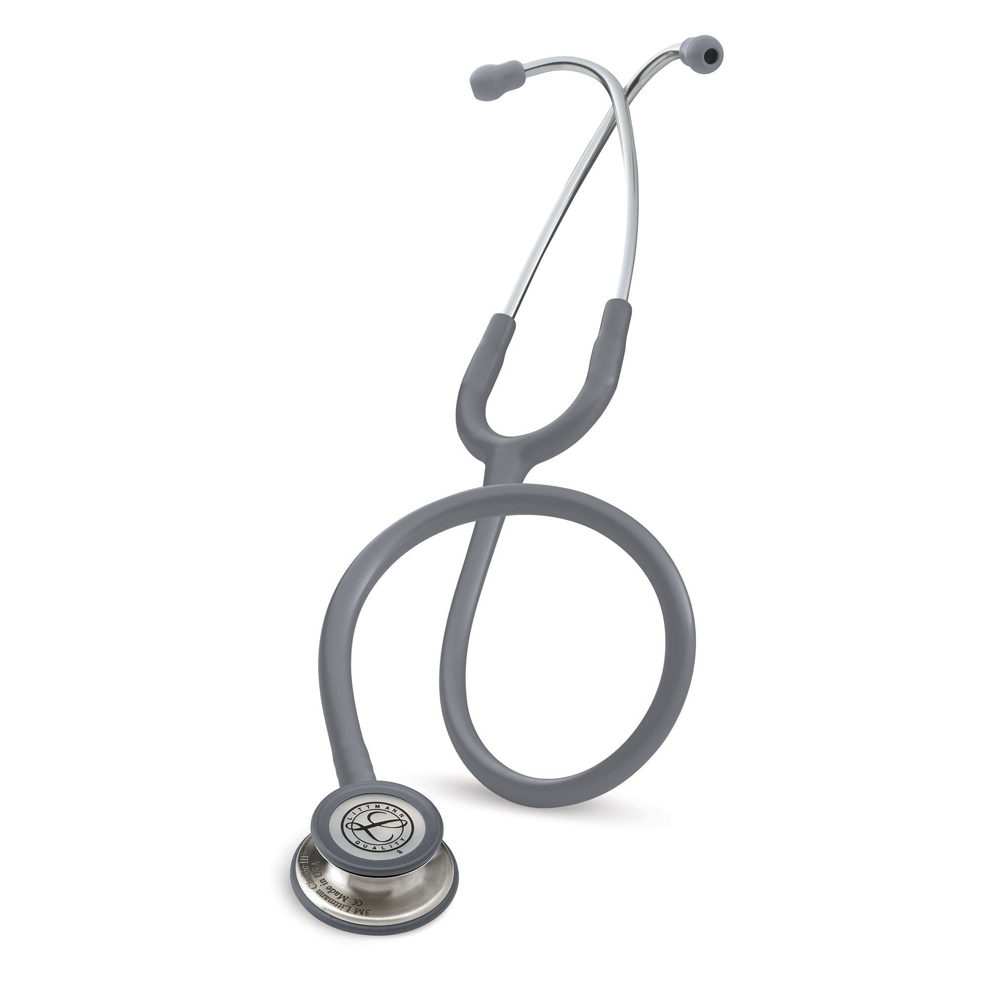 3M Littmann Classic III Monitoring Stethoscope Gray Tube, 27 inch