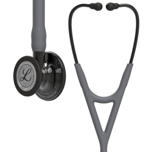 3M Littmann Cardiology IV Stethoscope - Grey, Smoke-Finish, Smoke Stem 6238