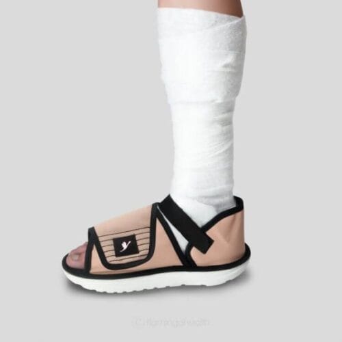 Rocker Bottom Cast Shoe