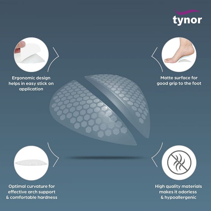 TYNOR ARCH SUPPORT (Pair, K 15 Surgical Shoppe