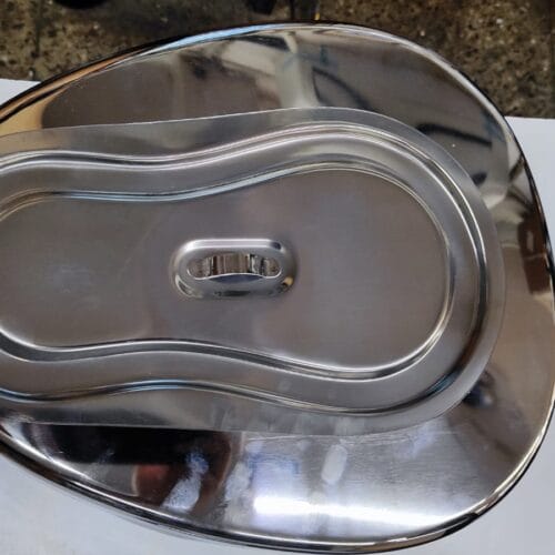 Bed Pan Stainless Steel (Jointed)