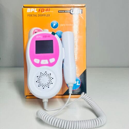BPL FOETAL DOPPLER Recharges with Micro USB FD-03