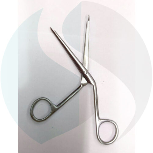 Tonsil holding Forcep 5 inch (curved)