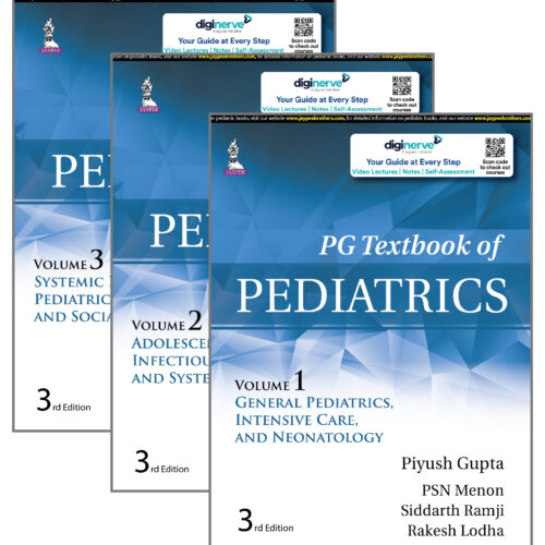 PG Textbook of Pediatrics (3 Volumes)