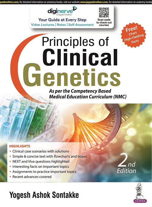 Buy, Principles of Clinical Genetics by Yogesh Ashok Sontakke 2nd Ed