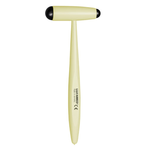 Luxamed Reflex hammer according to Buck, small, colza yellow
