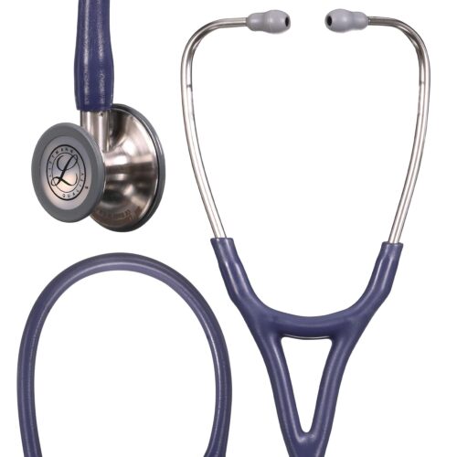 3M™ Littmann® Cardiology IV™ Diagnostic Stethoscope – 6187C | Stainless-Finish Chestpiece with Midnight Blue Tube