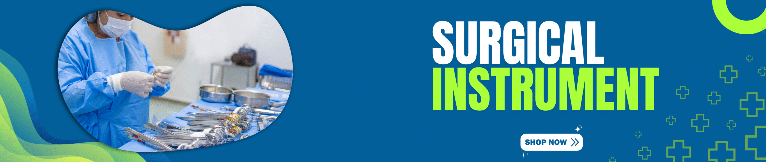 Surgical instrument scaled